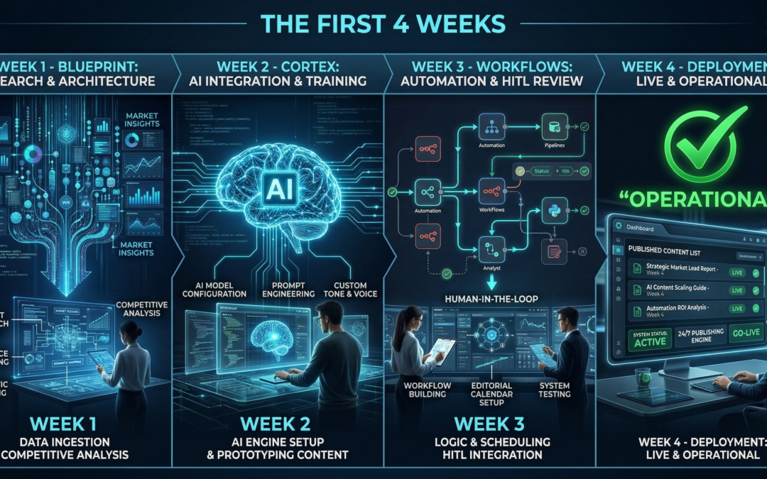 Your 4-Week AI Business Automation Roadmap