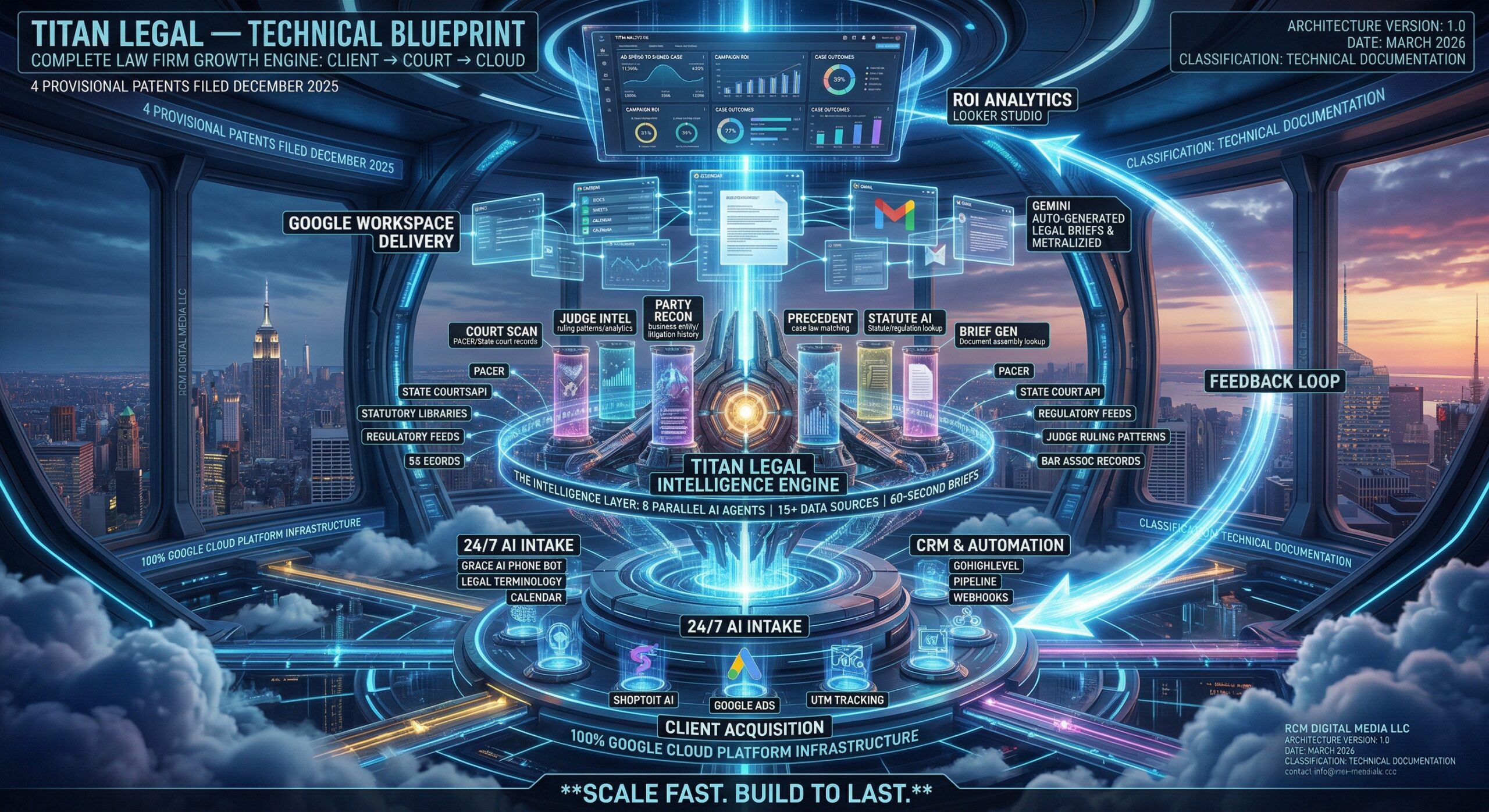 Titan Legal technical blueprint
